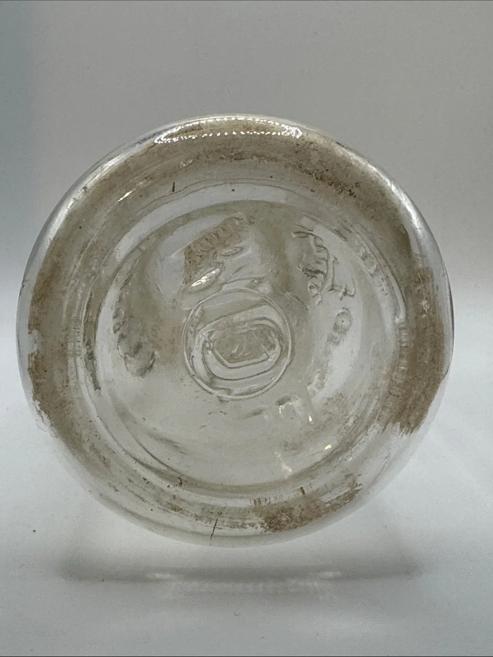 Vintage Clear “White Oak Farm” Glass Milk Bottle - Picture 7 of 9